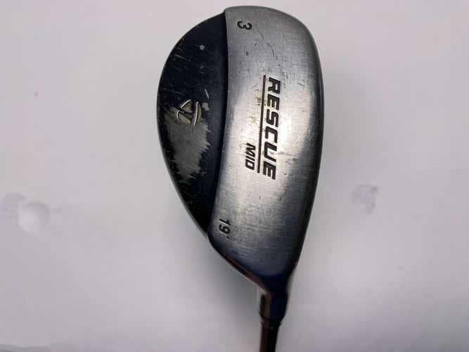 TaylorMade Rescue Mid 3 Hybrid 19* Regular Graphite Mens RH
