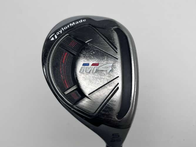 TaylorMade M4 5 Hybrid 25* Fujikura Atmos Red 5A Senior Graphite Mens RH