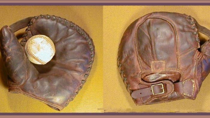 Vintage Rawlings circa 1915 First Base Baseball Glove (Used)