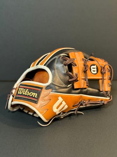 Rare Custom Japanese Wilson Staff 87 model RH Infield Baseball Glove 11.75" (Used)