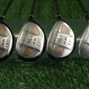 Snake Eyes Quick Strike II Hybrids Set 19 27 31 35Regular Flex Graphite RH