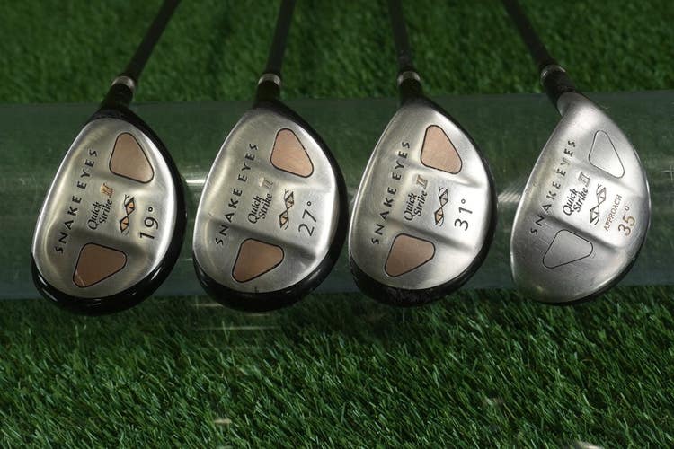 Snake Eyes Quick Strike II Hybrids Set 19 27 31 35Regular Flex Graphite RH