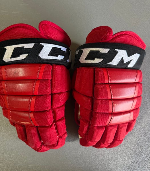 CCM HG97 Pro Stock 14" Hockey Gloves Devils 2905