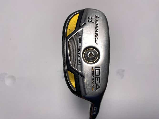 Adams Idea Pro Gold PNT 4 Hybrid 23* JAVLNFX 80g Stiff RH