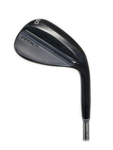 Cleveland RTX 6 Zipcore Black 60*/10* Mid Grind Lob Wedge Steel T.T Dynamic
