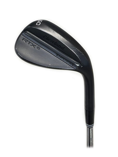 Cleveland RTX 6 Zipcore Black 60*/10* Mid Grind Lob Wedge Steel T.T Dynamic