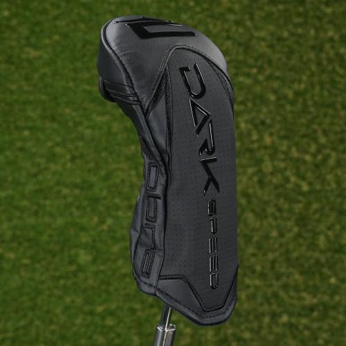 King Cobra Dark Speed Fairway Wood Headcover Black Changeable #'s 3, 5, 7