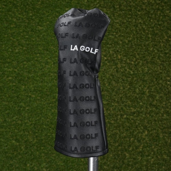 LA Golf Face ID 10-10 Driver Headcover Black / White ~ LOOK!!