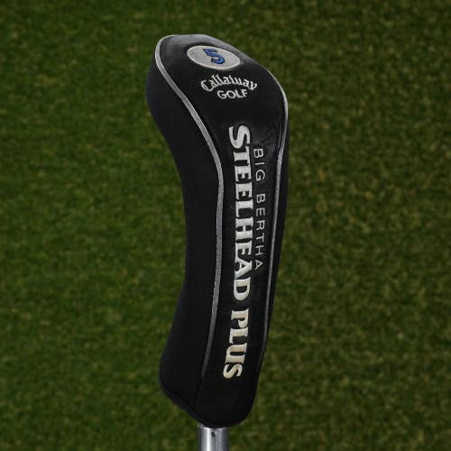 Callaway Big Bertha Steelhead Plus Fairway Wood Headcover 5 Black / White