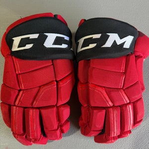 CCM HGQL Pro Stock Hockey Gloves 14” DEVILS 2927