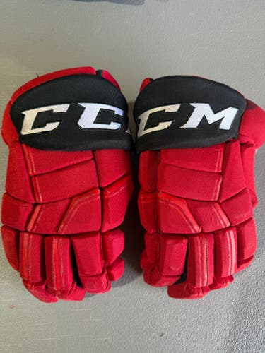 CCM HGQL Pro Stock Hockey Gloves 14” DEVILS 2927
