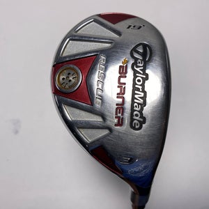 TaylorMade Burner Rescue 3 Hybrid 19* REAX SuperFast 65g Stiff RH