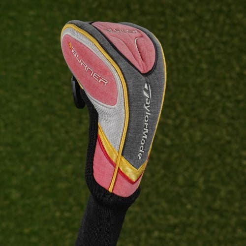 TaylorMade Burner Fairway Wood Headcover Sock Red / Gray Changeable #'S 3, 5, 7