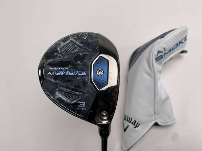 Callaway Paradym Ai Smoke Max 3 Fairway Wood 15* C6 Red 40g Senior RH HC