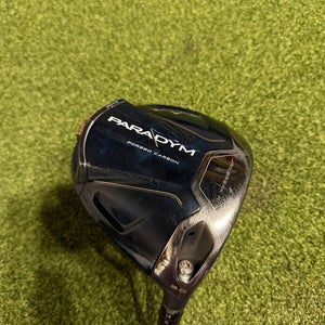 Callaway Paradym 9* Driver, Hzrdus Stiff Flex, RH