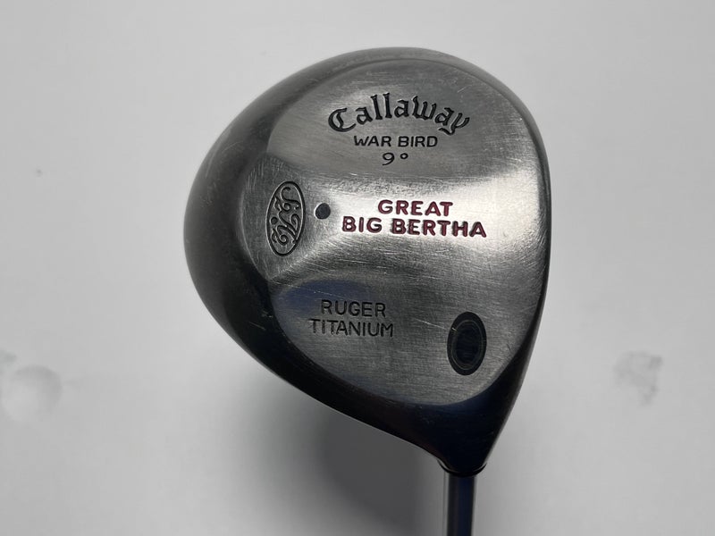 Callaway Big Bertha Warbird Driver 9* BB UL Firm Graphite Mens RH