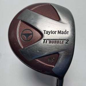 TaylorMade Ti Bubble 2 Driver 9.5* Bubble R-80 Regular Graphite Mens RH