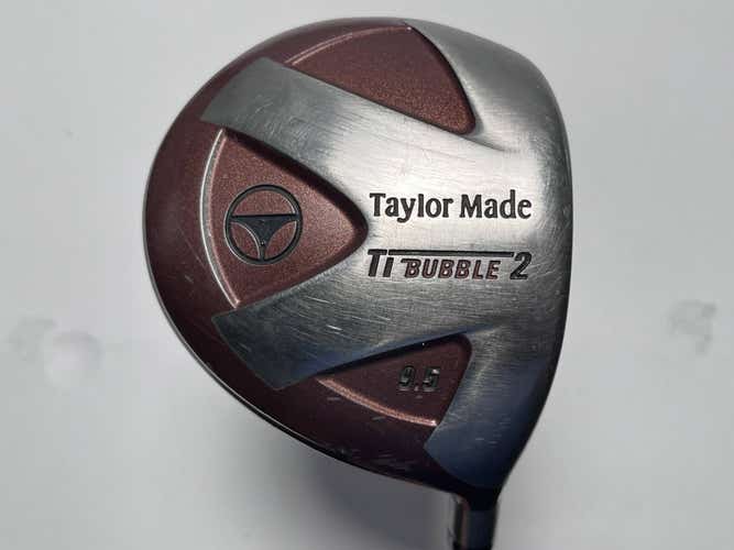 TaylorMade Ti Bubble 2 Driver 9.5* Bubble R-80 Regular Graphite Mens RH