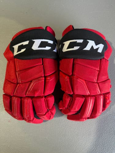 CCM HGQL Pro Stock Hockey Gloves 15” DEVILS 2949
