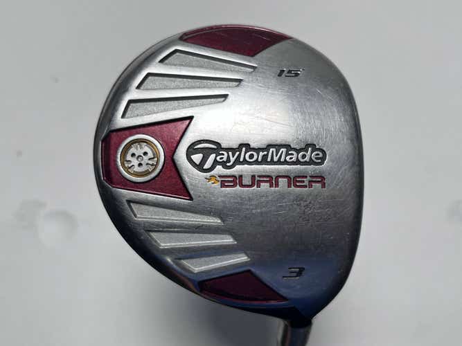 TaylorMade Burner Steel 2007 3 Fairway Wood 15* REAX SuperFast 50g Stiff RH