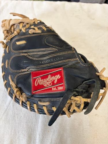 Rawlings Gold Glove Elite RH Catcher's Baseball Glove 32.5" (Used)