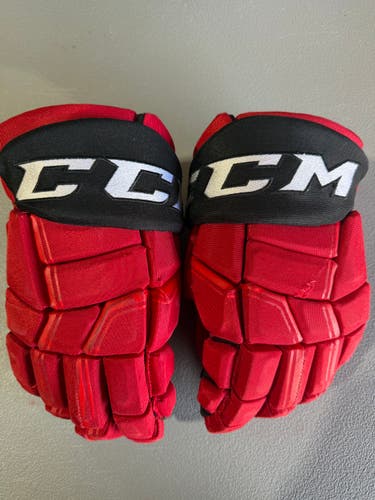 CCM HGQL Pro Stock Hockey Gloves 14” DEVILS 2950