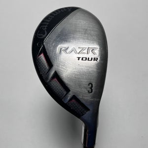 Callaway Razr X Tour 3 Hybrid 21* 75g Stiff Graphite Mens RH