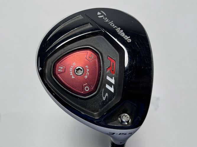 TaylorMade R11s 3 Fairway Wood 15.5* Aldila RIP Phenom 70g Stiff RH