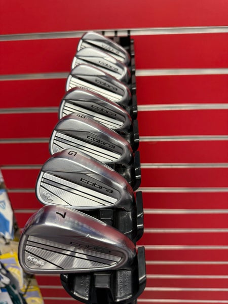 Men's 2023 Cobra King Tour Right Handed Iron Set Stiff
