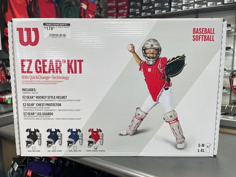 Wilson EZ Gear Youth Catcher's Set - S/M