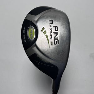 Ping Rapture 3 Hybrid 21* Aldila NVS Orange 85g Regular Graphite Mens RH