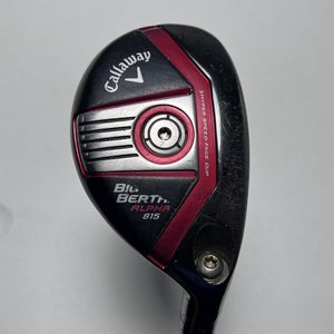 Callaway Big Bertha Alpha 815 Hybrid 23* Fujikura Speeder 865 Regular RH