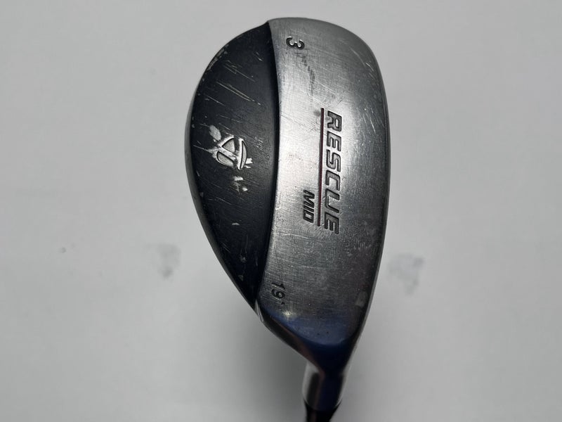 TaylorMade Rescue Mid 3 Hybrid 19* 65g Stiff Graphite Mens RH