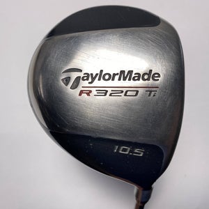 TaylorMade R320 Ti Driver 10.5* Lite S-90 Stiff Graphite Mens RH