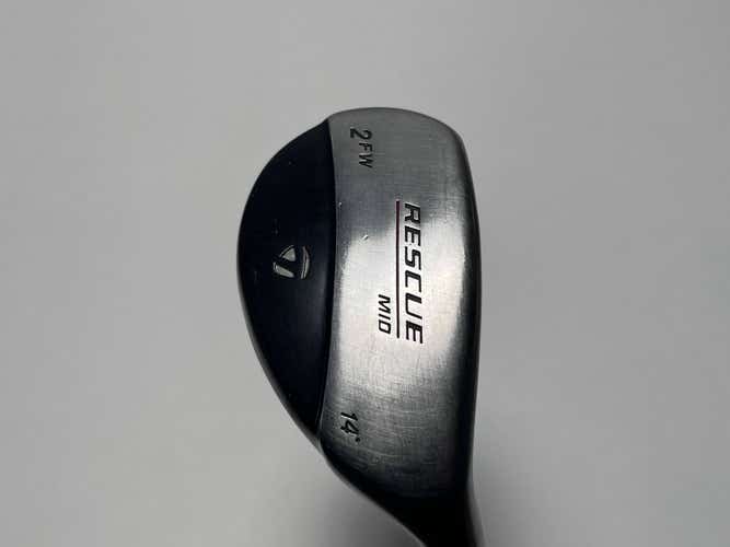 TaylorMade Rescue Mid TP 2 Fairway Hybrid 14* Purple Ice V3X 85g Extra Stiff RH