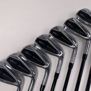 TaylorMade Qi Iron Set 5-PW+AW Fujikura Ventus 6-R 60g Regular Graphite Mens RH