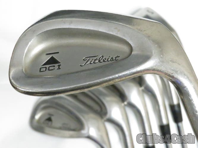 Titleist DCI Black Irons Dynamic Gold S300 Stiff 5-P+W   ... CLASSIC