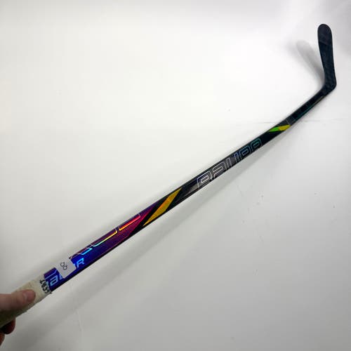 Repaired Left Handed Purple / Yellow Tracer - P92 Curve 70 Flex - #QQ461