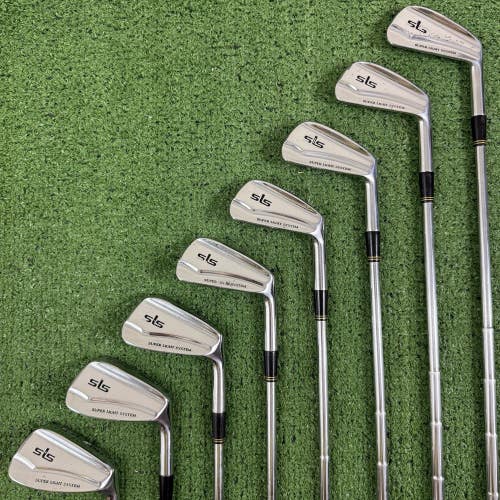 Vintage Mizuno SLS Super Light Iron Set 3-PW Precision FW 5.5 Regular Flex Steel