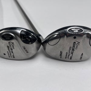 Cobra Baffler DWS 3 & 4 Hybrid Set 23* 26* Aldila NV HL 60g Senior RH