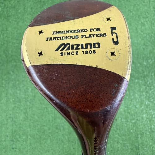 Mizuno SLS Persimmon 5 Wood Vintage Precision FM 5.5 Regular Flex Steel