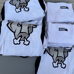 CCM Pro Stock San Antonio Rampage White Team Set Jersey + Socks 5965