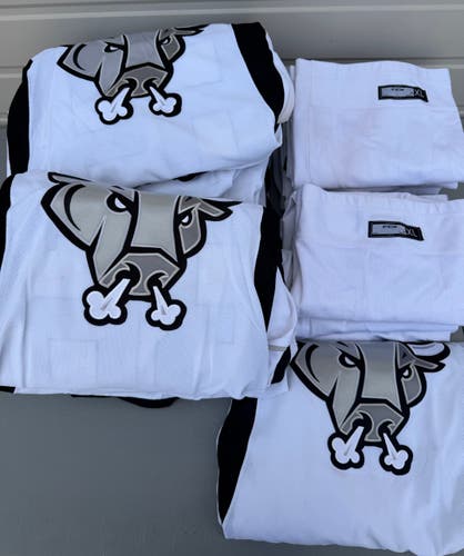 CCM Pro Stock San Antonio Rampage White Team Set Jersey + Socks 5965