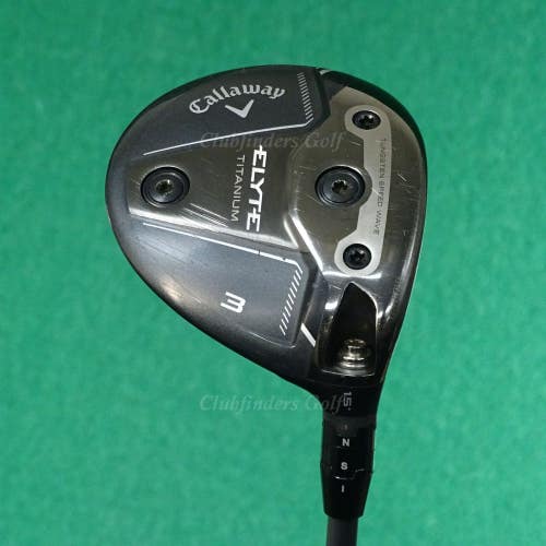 Callaway 2025 ELYTE Ti 15 Fairway 3 Wood HZRDUS Yellow 6.5 60g Extra Stiff