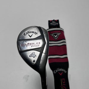 Callaway Diablo Edge Tour 4 Hybrid 24* 75g Stiff Graphite Mens RH HC
