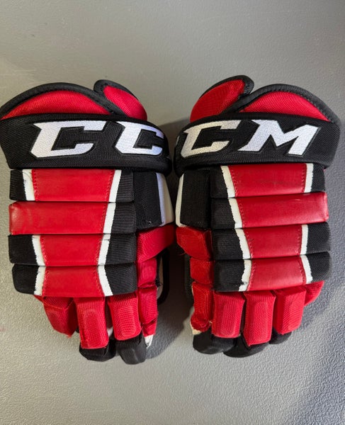 CCM HG97 Pro Stock 14" Hockey Gloves Devils 2891