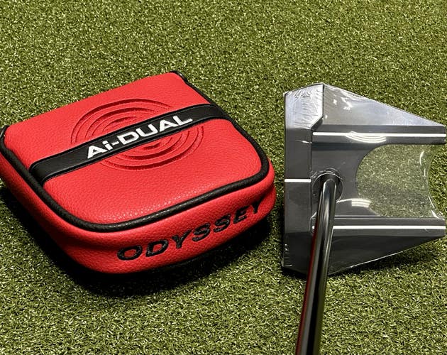 Odyssey Ai Dual Square 2 Square #7 Center Shaft Putter 35" w/ Headcover RH NEW