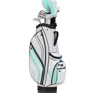 NEW Lady Cleveland Bloom 2023 Grey/Blue 9 Piece Complete Set w/Cart Bag & HC