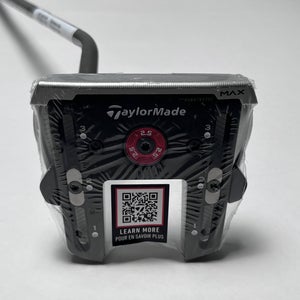 LEFTY TaylorMade Spider GT Max Single Bend Putter 34.5" Mens LH NEW