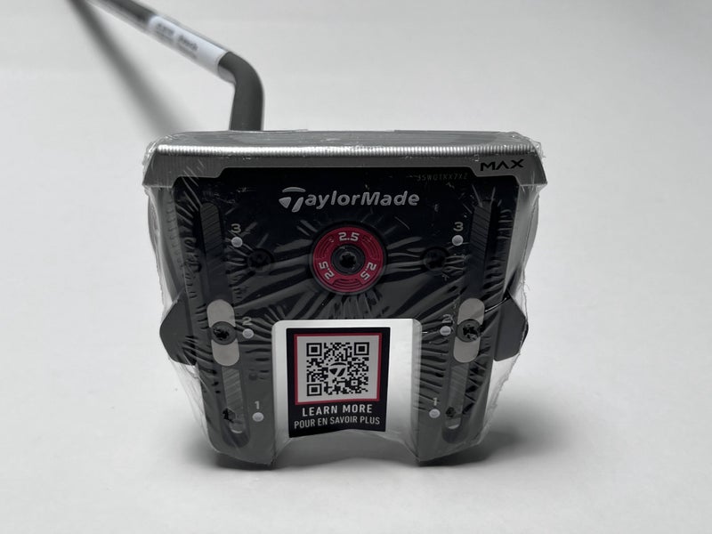 LEFTY TaylorMade Spider GT Max Single Bend Putter 34.5" Mens LH NEW